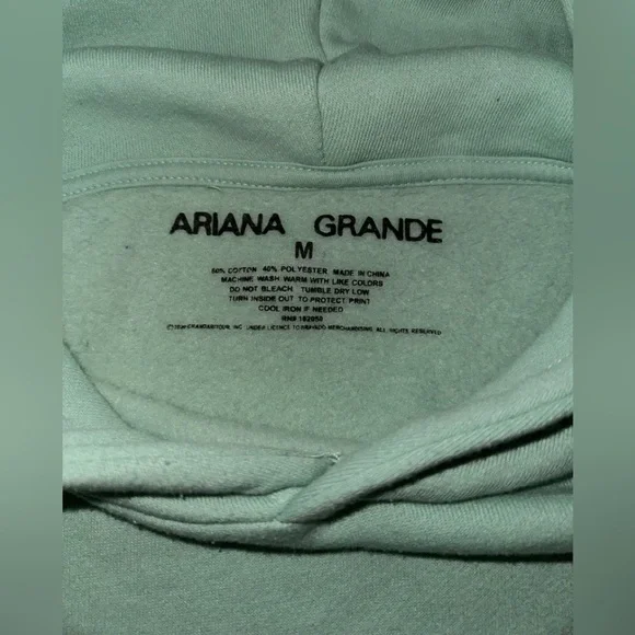 Light green official Ariana grande positions sweatshirt and joggers set - Picture 2 of 4